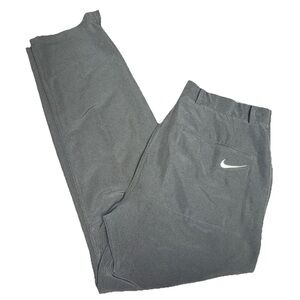 Nike Golf Dri Fit Performance Pants Men’s 32x30 Gray Straight Leg Stretch Casual